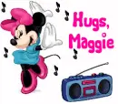 Minnie Mouse Animated Dancing~ Hugs Maggie