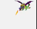 dragon and wizard
