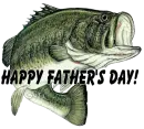HAPPY FATHER'S DAY FISH