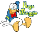 donald duck maggie