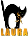 LAURA black cat