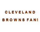 Cleveland Browns fan