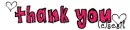 thank you