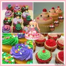 colorful cupcakes