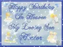 Happy Birthday My Loving Son Hector