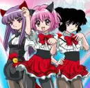 Ikari,Sapphiea,and Ichigo