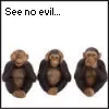 see no evil...