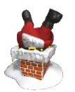 Santa's stuck