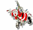 Swining Santa