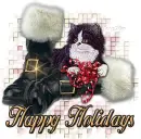 Happy Holidays Cat