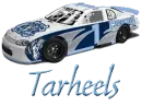 Tarheels nascar car