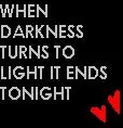 it ends tonight