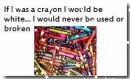 White crayon