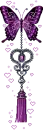 Purple Pretty Butterfly