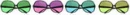 Colourful sunglasses