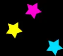Flashy stars