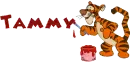 Tammy Tigger painting
