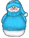 cute sniwman