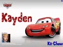 Lightning McQueen- Kayden