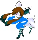 If Sapphirea was a pokemon