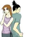 me and shikamaru *u*