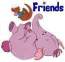 Heffalump & Roo- Friends