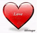 Glitter heart