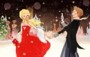 couple when dancing