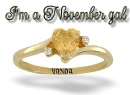 VONDA-kbirthstone ring