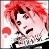 lick me.