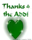Thanks 4 the Add!