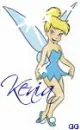 Tinkerbell (blue with sparkles)- Kenia