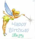 Tinkerbell Happy Birthday- Betty