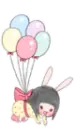 BUNNY GIRL FLYING HIGH