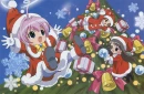 little Santa dolls