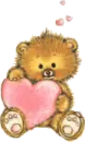 teddy in love