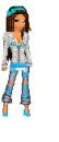 doll light blue