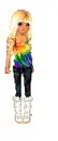 rainbow doll