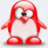 red penguin