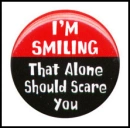 I'm smiling