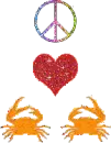 Peace, Love, & Crabs
