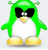 alien penguin