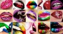 colorful lips