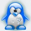 penguin with bubles