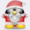 santa penguin