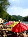Umbrellas in the Rocks