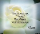 Allyson