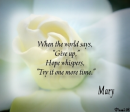 Mary