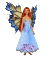 Kim - Twinkling Blue FairyGirl