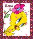 tweety with hearts